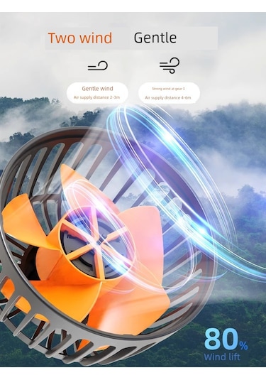 12v Çakmak Girişli Üç Fanlı Büyük Boy Araba Vantilatörü - Park Levhalı Ve Sessiz Um12240-5 Yurt Dışından