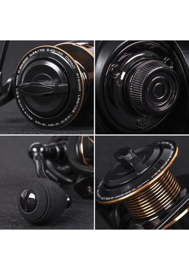 Monyee Rt5000 Spinning Makinası - 13+1 Toperli, 7.5kg Maksimum Sürükleme, Alüminyum+metal Malzeme