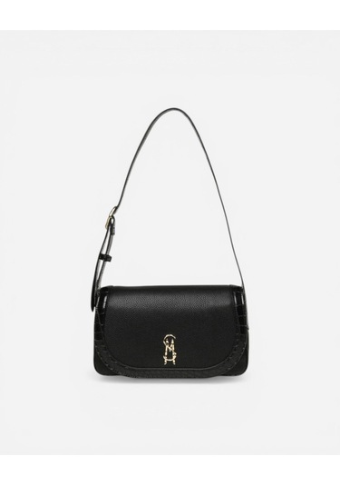 Steve Madden Bkodıakc Black/gold Kadın Siyah Omuz Çantası Bkodıakc