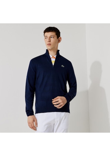 Lacoste Erkek Sweatshırt Ah4789-00-166 Lacivert