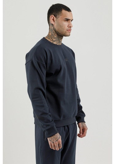 Air Life Sıfır Yaka Erkek Sweatshirt 180011 Lacivert