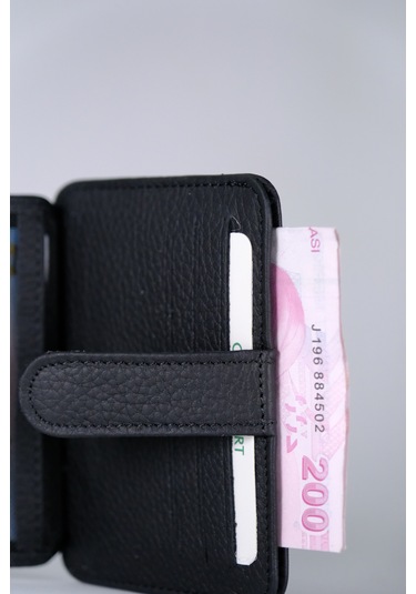 Boleine Unisex Deri Kartlık Ares Bl2003 Siyah
