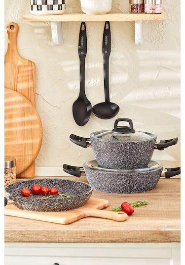 Emsan Luna 7 Parça Tencere Seti