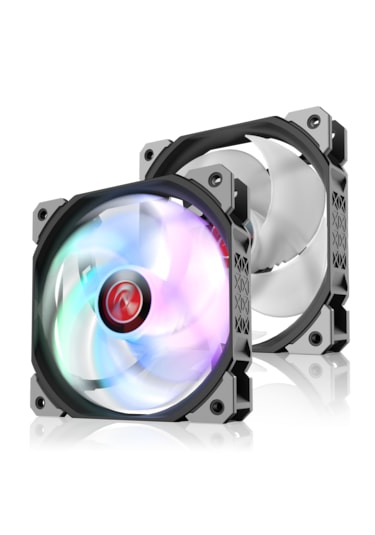 Raijintek Ageras 12 Argb 2200rpm 67cfm Yüksek Performans 12cm Pwm