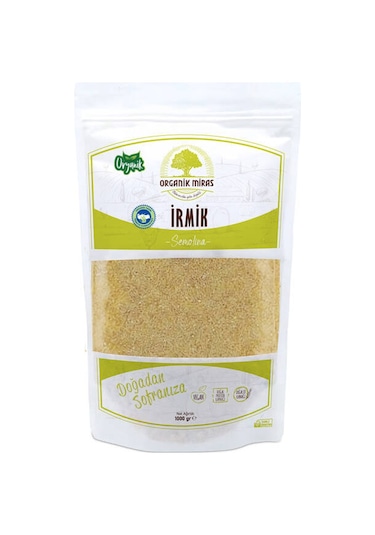Organik İrmik 1kg