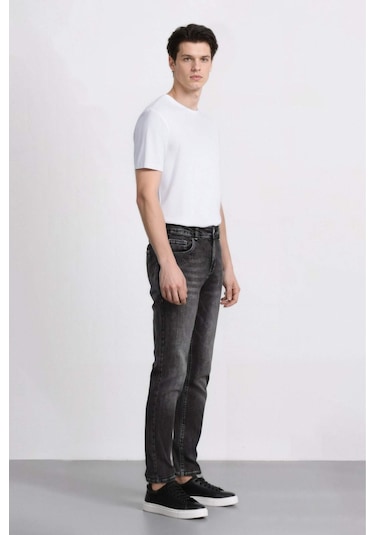 DeFacto Carlo Skinny Fit Ekstra Dar Kalıp Normal Bel Ekstra Dar Paça Jean Pantolon E3478AX25SPNM55 DeFacto Carlo Skinny Fit Ekstra Dar Kalıp Normal Bel Ekstra Dar Paça Jean Pantolon E3478AX25SPNM55
