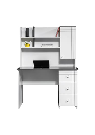 Üniteli Bilgisayar Masası, Aura Çalışma Masası Beyaz