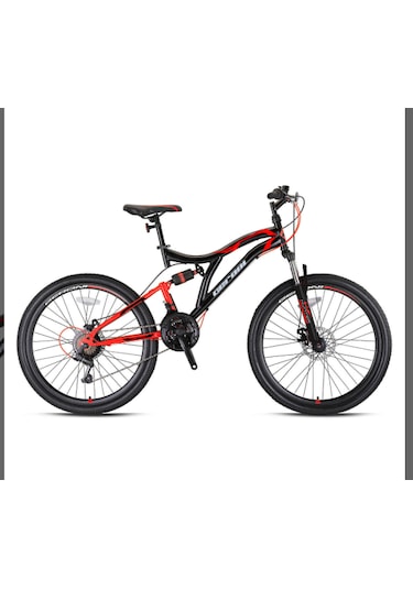 Hunter - 26" - Mtb - 16' - 21 Vites - M.disc - Siyah/gri-kırmızı Siyah - Gri - Kırmızı