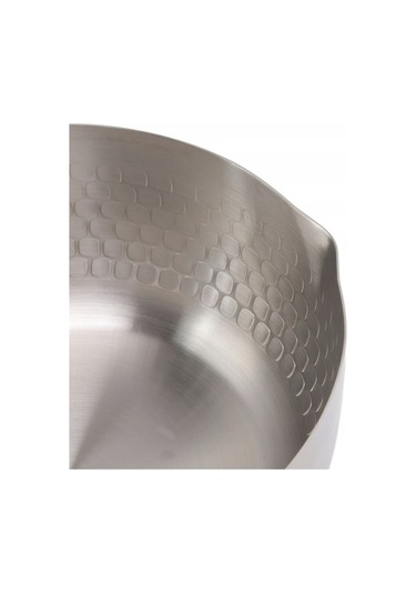 Novahub Paslanmaz Çelik Süt Tenceresi - Derin Tasarım, Yanmaz Sap, Gümüş Gümüş