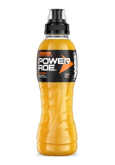 Powerade Sun Rush 500 Ml Portakallı Spor İçeceği X 6 Adet