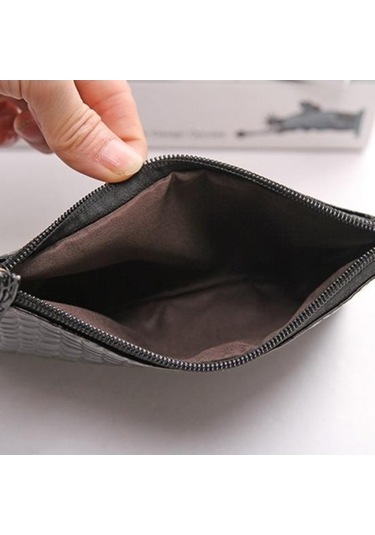 Dancemonkey Timsah Telefon Suni Para Kırmızı Kadın Gül Deri Debriyaj Cüzdanı Cüzdan Çanta Çanta Bozuk Lq Pembe