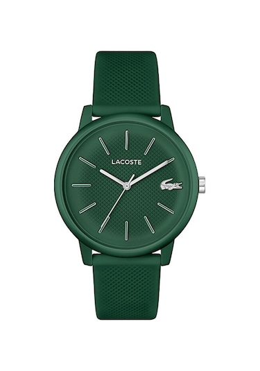 Lacoste LAC2011238 Silikon Yeşil 42 mm Erkek Kol Saati