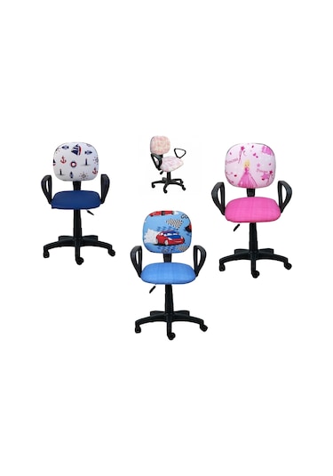 Depolife Çocuk Genç Odası Bilgisayar Ders Çalışma Ofis Koltuğu Araba Prens