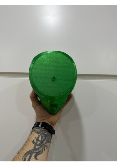 Alien Uzaylı Duvar Dekorasyonu Veya Kulaklık Standı Parlak S.