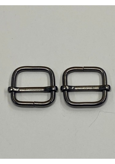 Çanta Sürgüsü / Ayar Tokası / 2 Li Set / 2 Cm Antrasit Renkli Çok Renkli