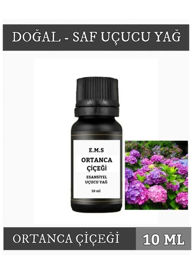 Ortanca Çiçeği Esansiyel Uçucu Yağ Buhurdanlık Oda Kokusu 10 Ml