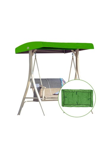 Yeşil Değiştirin Çatı Bahçe Salıncağı Evrensel Salıncak Çatı Sundurma Salıncak Tezgahı Bahçe Yatar Kapak Salıncak Kapağı Yeşil