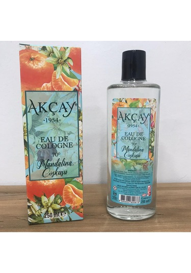 Akçay İstanbul + Japon Kiraz Çiçeği + Mandalina + Tütün Kolonyası 4 x 250 ML