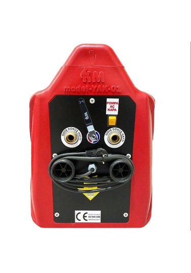 Kammak YAK-01 750 W Çift Yönlü Petek Temizleme Makinesi (Pirinç Vanalı)