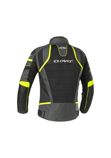 Clover Rainjet-2 Wp Korumalı Motosiklet Montu Koyu Gri