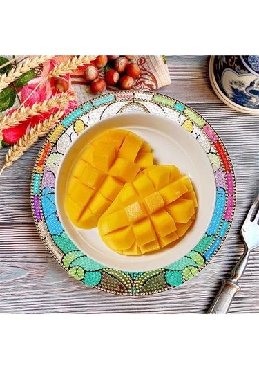 Adet Dıy Elmas Sanat Boyama Masa Örtüsü Masa Dekoru İçin Diğer