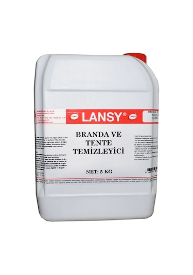Lansy Branda ve Tente Temizleyici 5 KG
