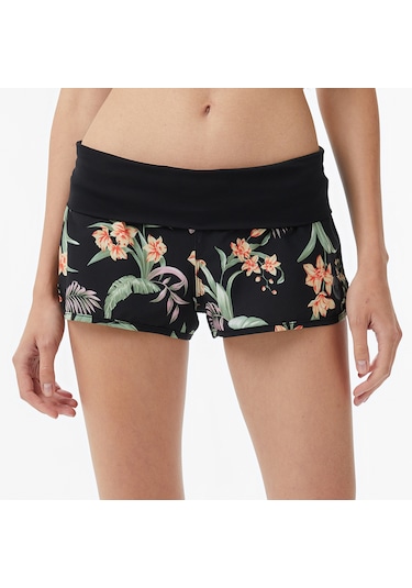 Roxy Endless Summer Printed Bs Kadın Siyah Deniz Şortu Erjbs03314
