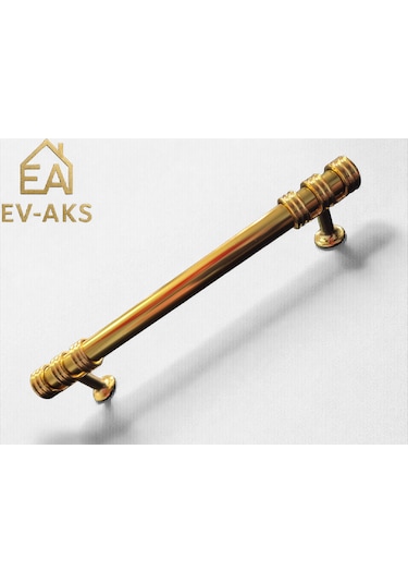 Reis Kulp Nesli Model Alüminyum Metal Dolap Çekmece Kulpu Gold Altın
