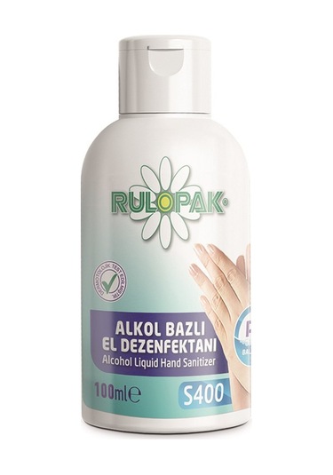 Rulopak Alkol Bazlı El Dezenfektanı - 100 Ml - S400 (Flip-Top)