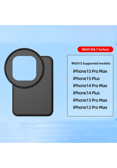 Springsun 6.7 İnç Manyetik Telefon Filtre Tutucusu 67mm Cpl Filtreli Telefon Filtre Tutucu İphone Uyumlu 15 Pro Max/ İphone Uyumlu 15 Plus