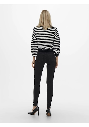Only Onlpiumo L/s Pullover Kadın Bluz 15235973-19434 001