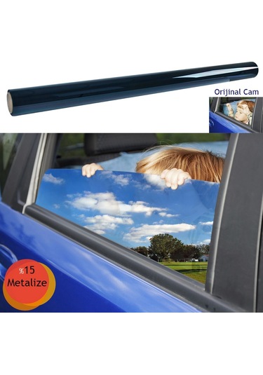 Guard Gt-200 2 Ply Çizilmez 152 Cm X 30 Mt %15 Metalize Cam Filmi