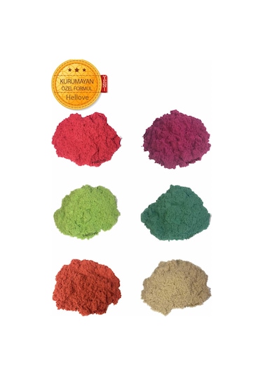 Kinetik Kum 3 Renk 350G 3 Adet