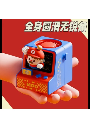 Kangvka Süper Boru Tamiri İçin Taşınabilir Askılı Kordonlu Fan - 500mah Pil, 5.5 6.8 7cm Boyut