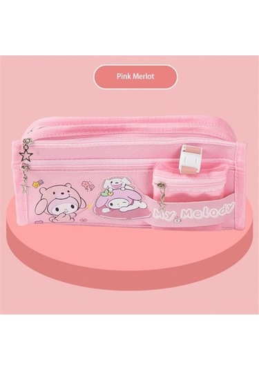 Agoodshop Sanrio Kuromi Kızlar Büyük Kapasiteli Tarçın Köpek Melodi Öğrenciler Sevimli Kalem Kutu 3bp-yeşil