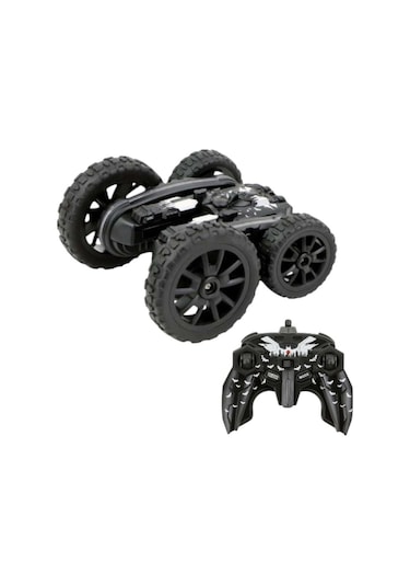Uzaktan Kumandalı Full Fonksiyon 2.4 Şarjlı Buhar Atan Akrobat Araba Siyah Batman