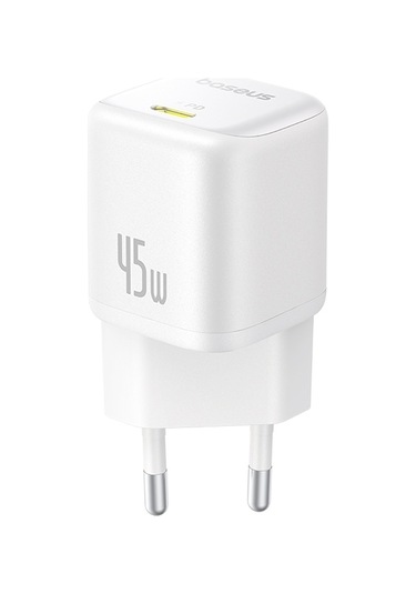 Baseus Picogo 45w Gan Type-c Hızlı Şarj Cihazı, Ab Tak 001