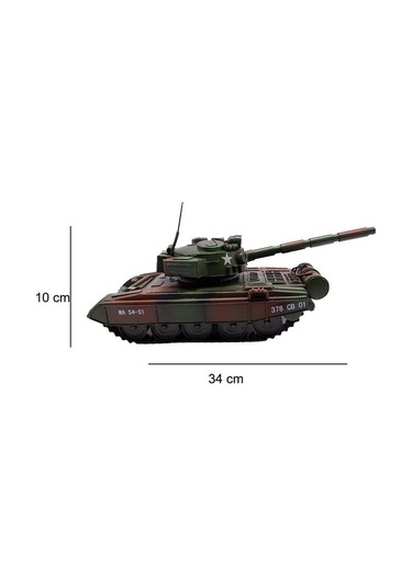 Dekoratif Metal Tank C1600
