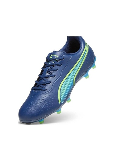 Puma King Match Fg/ag 107570-02 Profesyonel Erkek Krampon Mavi