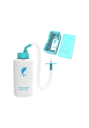 Youtek Mavi Ev Kullanıma Uygun Toplum İçin Kulak Mumu Temizleyici, Basma Kontrollü Sulama Sistemi Seti Mavi