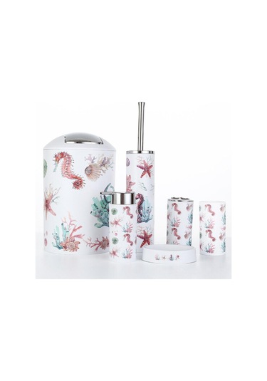 Suntek 6 Adet Banyo Sabunluk Losyon Dispenseri Diş Fırçası