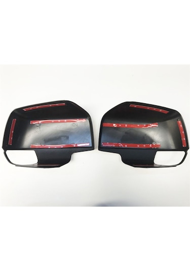 Isuzu D-Max 2017 Sonrası Mat Siyah Ayna Kapağı 2 Parça Qe14