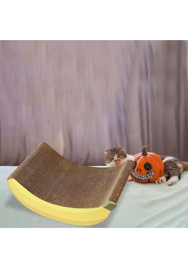 Suntek Kedi Tırmalama Pedi Dayanıklı İnteraktif Sarı-s