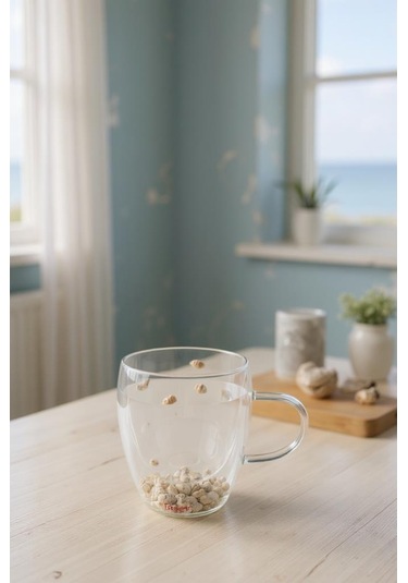 Bambum Olbia - Çift Cidarlı Bardak 350ml Şeffaf