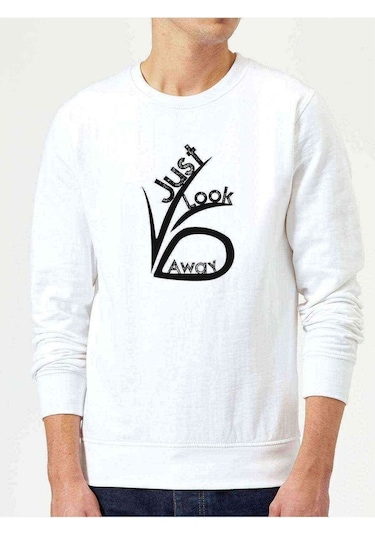 A Series Of Unfortunate Events Just Look Away Baskılı Erkek Sweat (534648662)