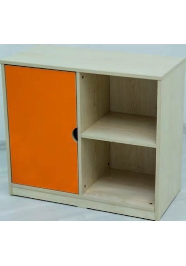 Dolap 2 Bölmeli 1 Kapaklı Çok Renkli