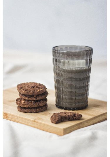 Allegra Füme Akrilik Bardak 400 Ml Modern Su Ve Meşrubat Bardağı Kırılmaya Dayanıklı Cam Değildir Tekli - 9075690869146