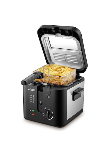 Zilan ZLN0010 XL 2.5L 1600W Inox Fritöz