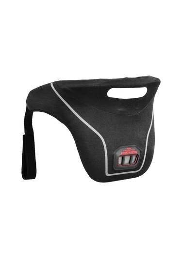 Hayalet Yarış Gr-hb07 Motosiklet Boyun Koruyucu Ralli Anti-düşme Koruyucu Dişli Yarış Sürme Şövalye Boyun Koruma Siyah