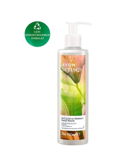 Avon Senses Delicate Moment Elma ve Müge Kokulu Sıvı Sabun 250 ML